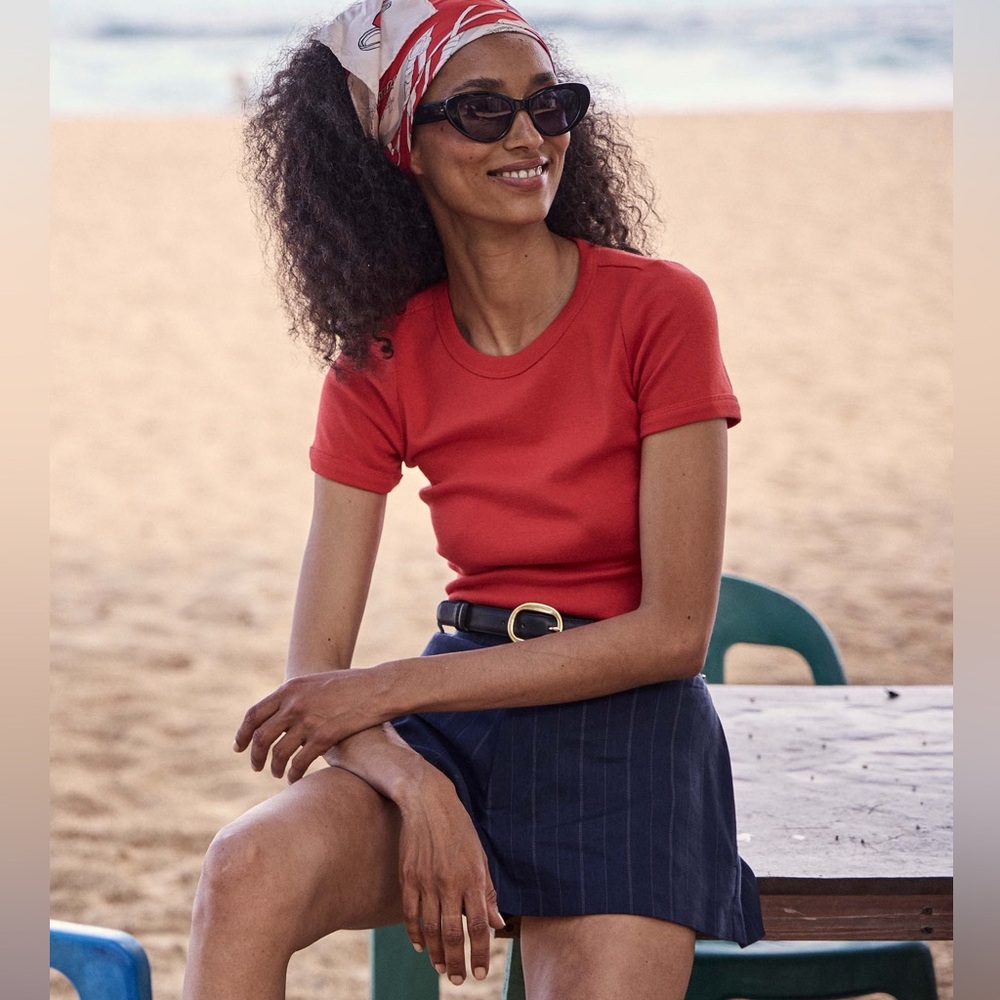 Down Vivi Red Tee